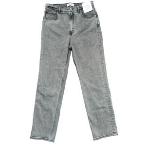 Abercrombie & Fitch Gray Straight Leg Jeans